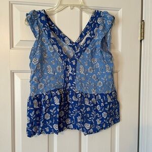 LOFT sleeveless blouse